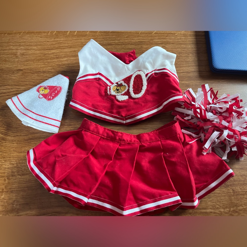 BUILD A BEAR CHEERLEADING OUTFIT